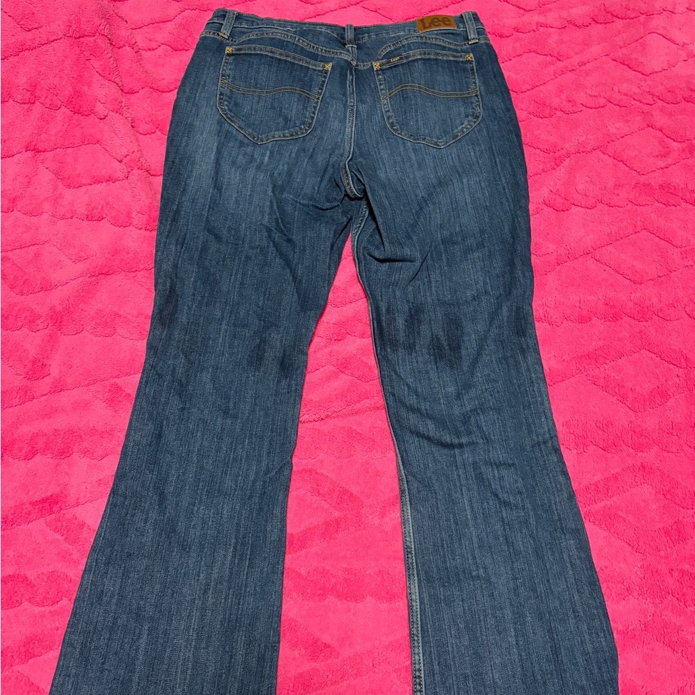 Lee Women's Dark Blue Flare Jeans